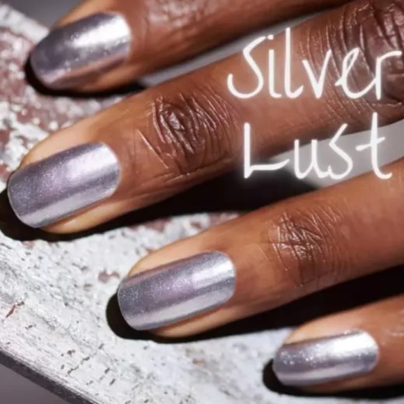 Color Street Other - *Retired* Color Street: Silver Lust | Metallic Chrome Shine Sparkle Party Fall